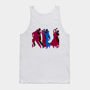 flaming flamenco 2 Tank Top